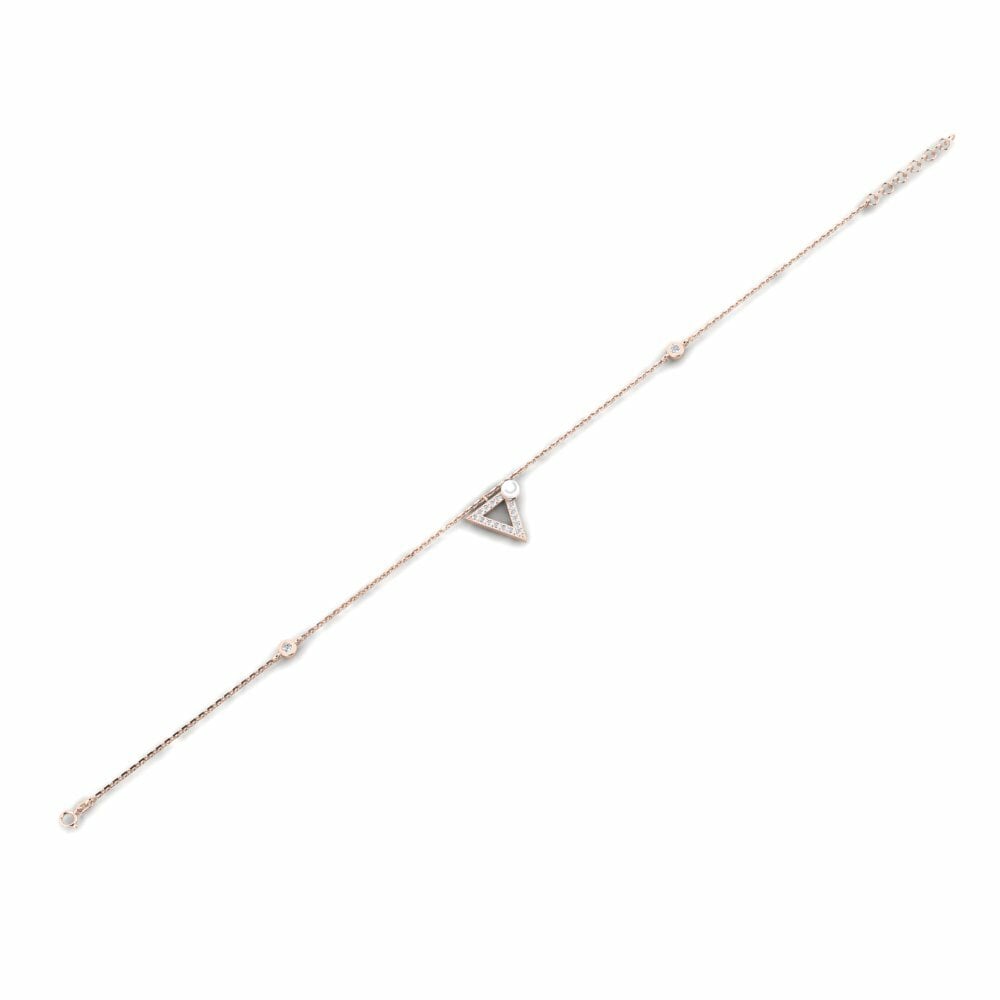 18k Oro Rosa Pulsera de Mujer Omhlophe