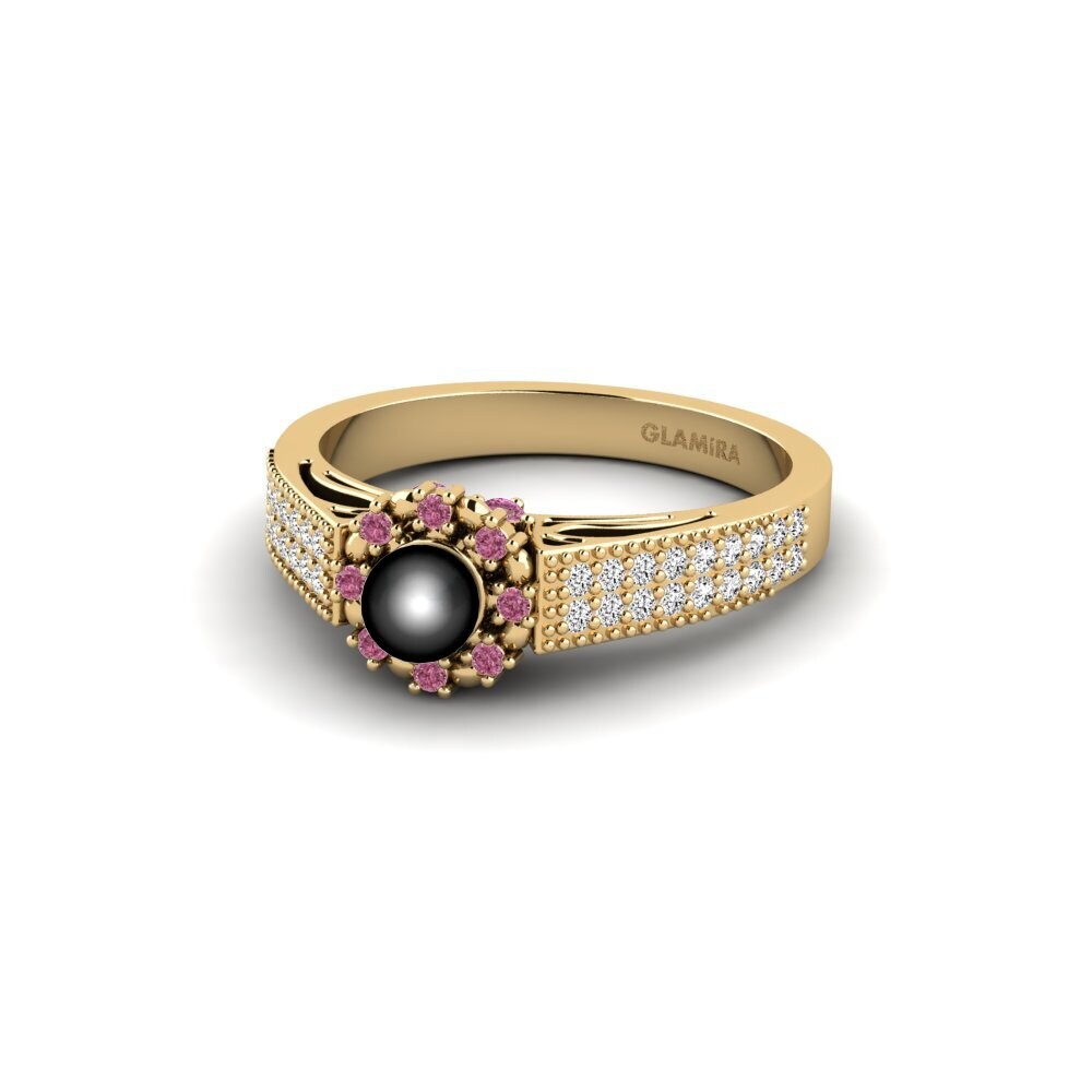 Granate Rhodolite Anillo Omingo