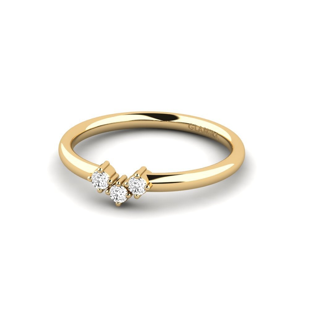 Moissanite Stackable Ring Onchl