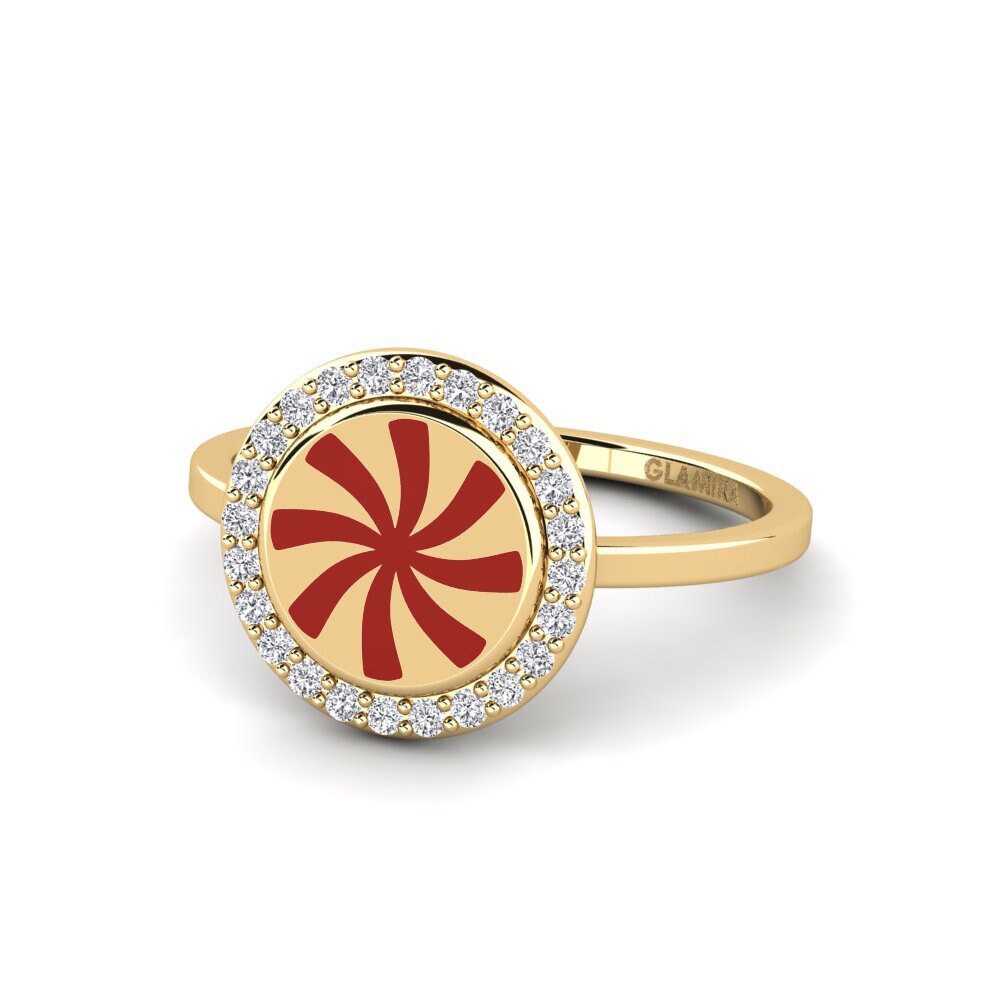 Diamant De Synthèse Bague Oncil