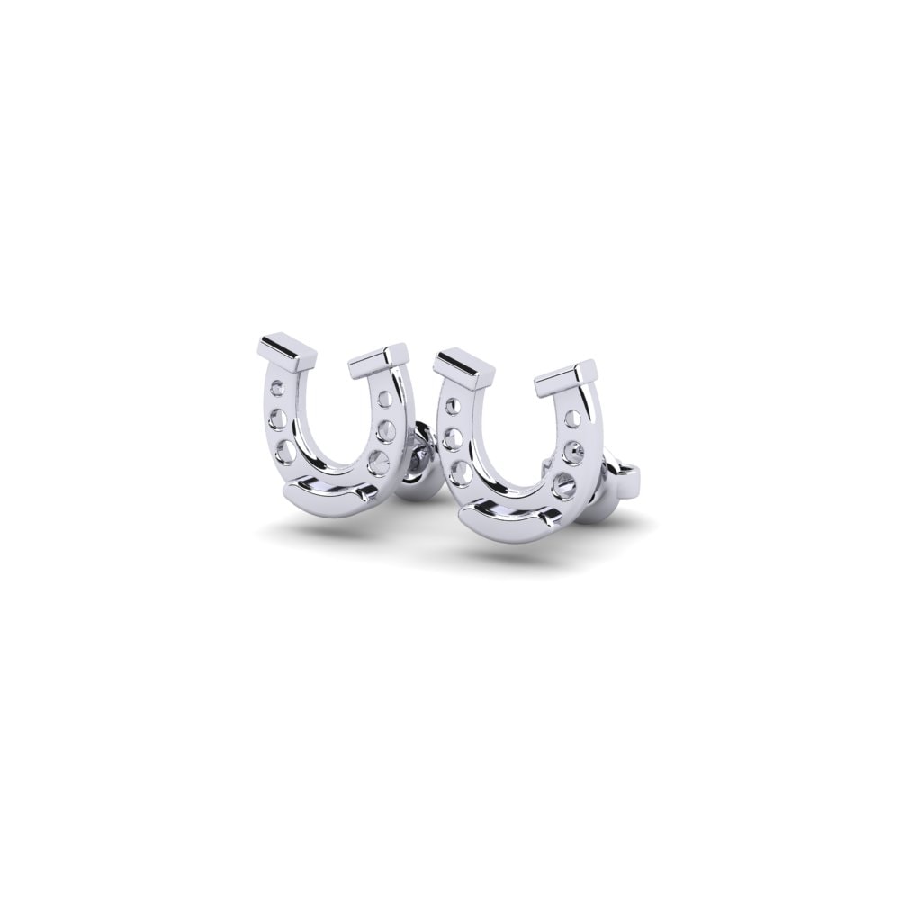 White Silver Earring Ondrar
