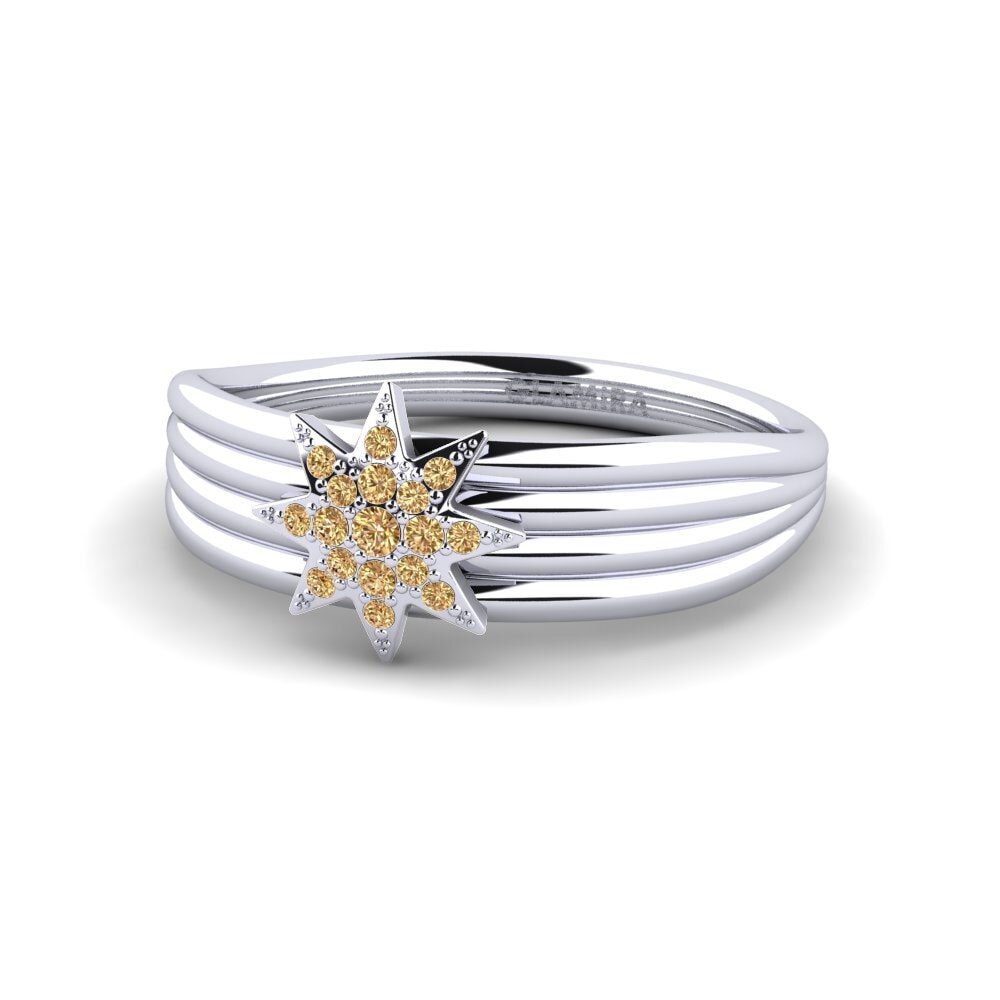 Brown Diamond Ring Ondulato