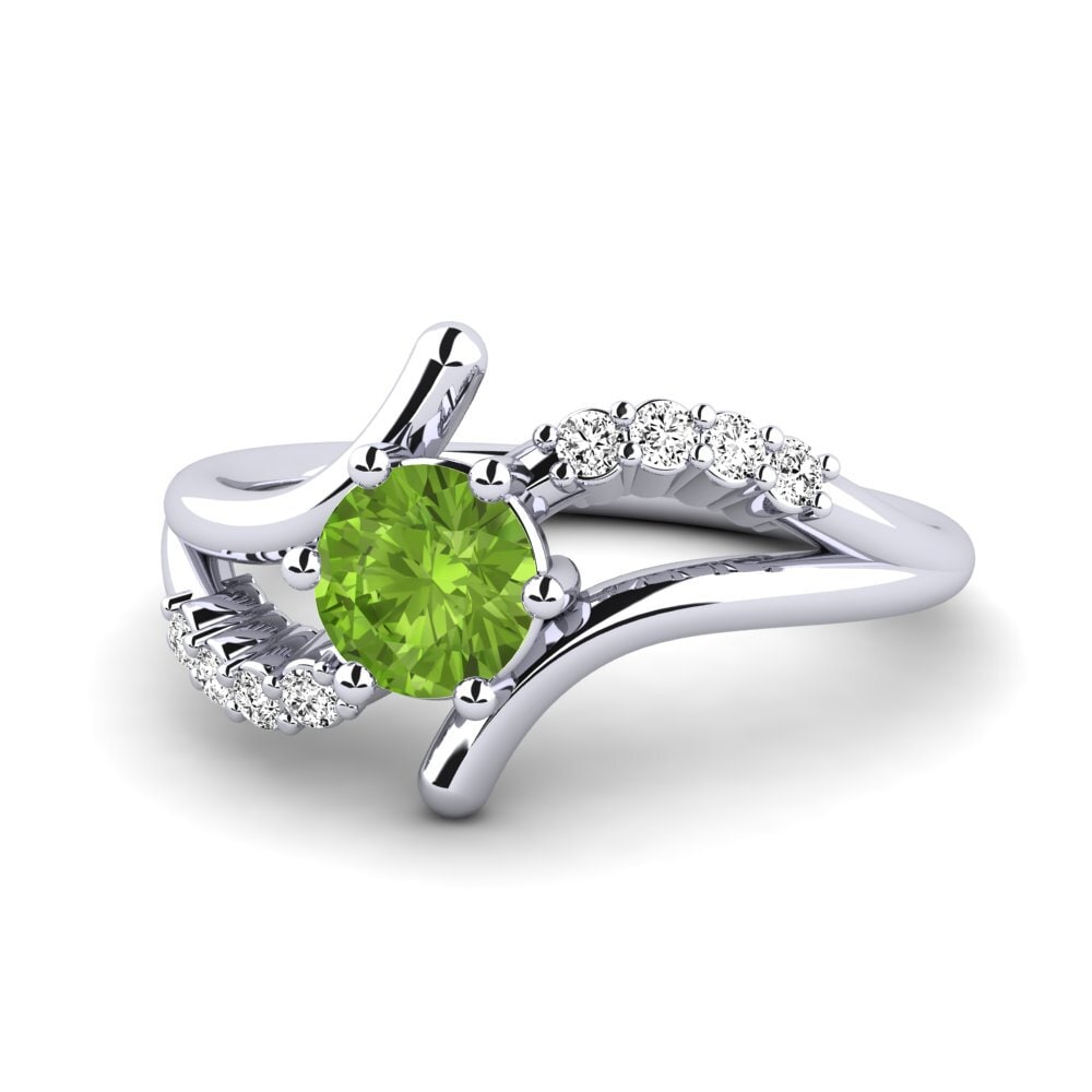 Peridoto Anillo de Mujer Onearm