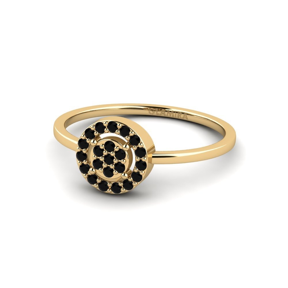 Zafiro negro Anillo Ontasuna
