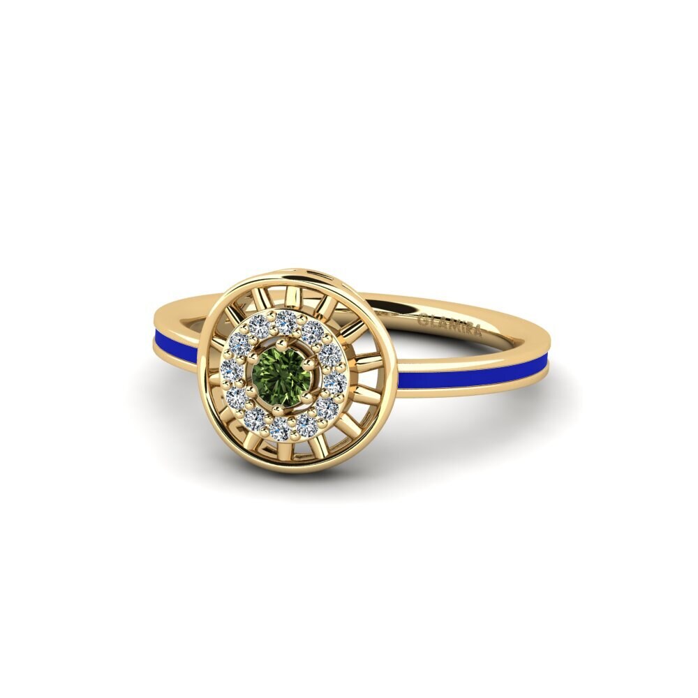 Grüner Saphir Ring Ontle
