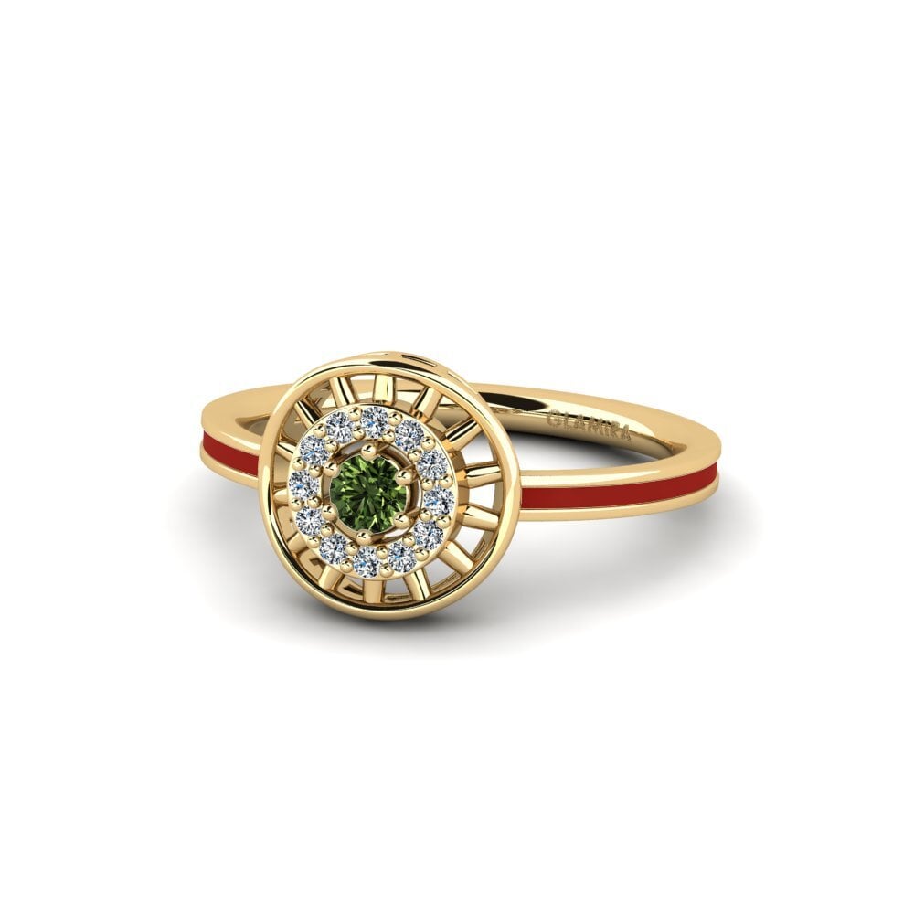 Grüner Saphir Ring Ontle