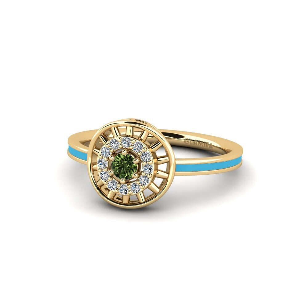 Grüner Saphir Ring Ontle