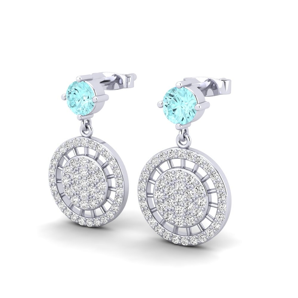 Aquamarine Women's Earring Onzieme