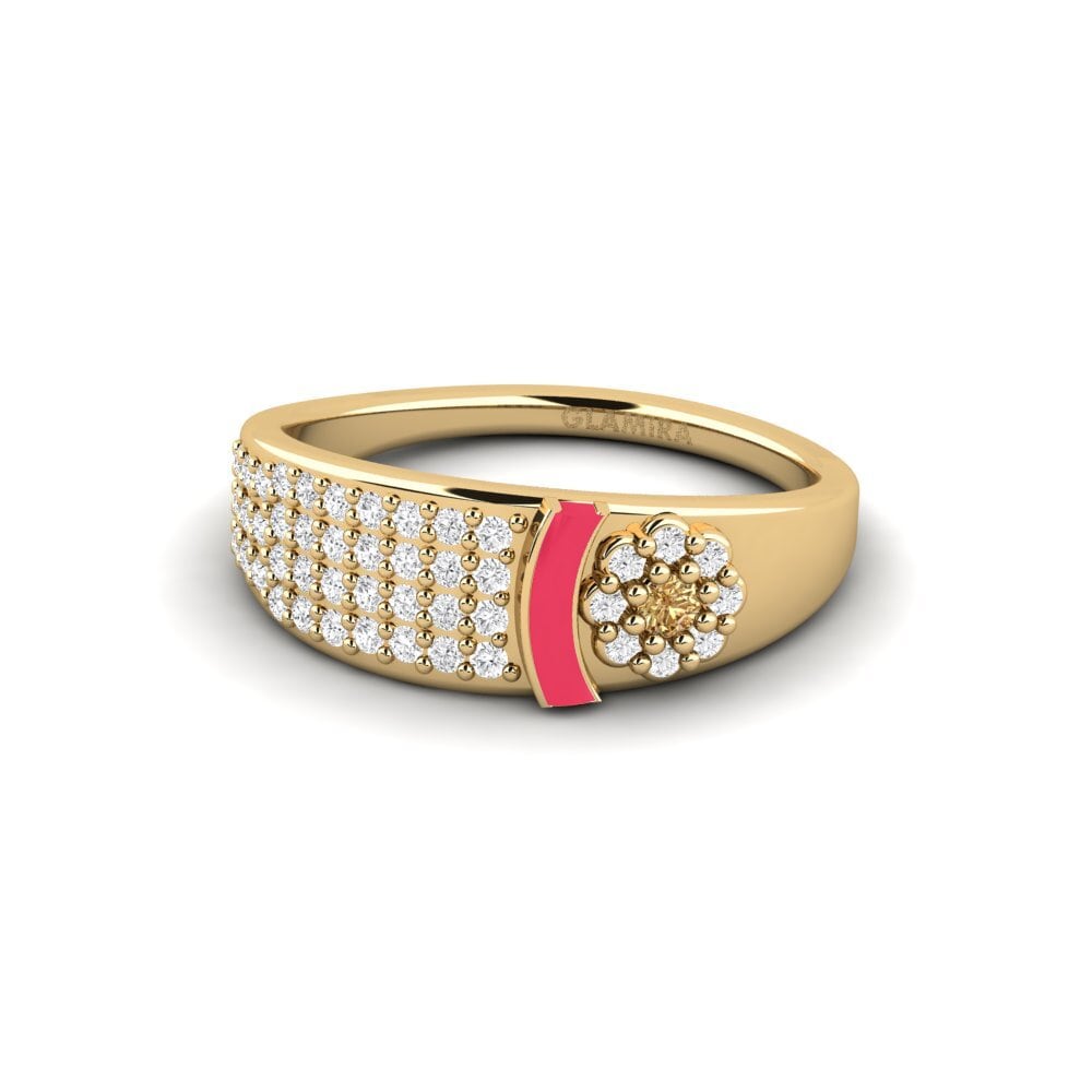 Brauner Diamant Ring Ophir