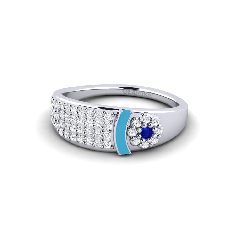 950 Platinum Ring Ophir