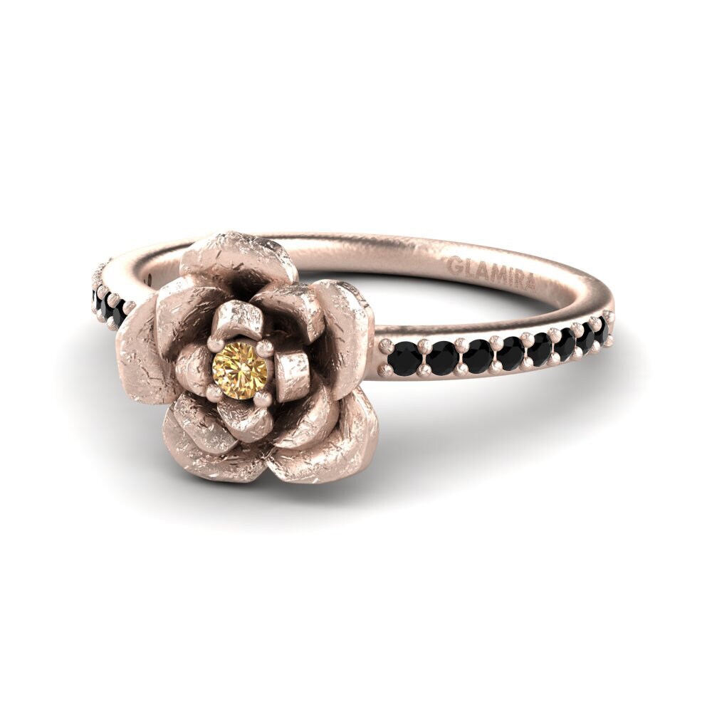 Diamante café Anillo Kirstie