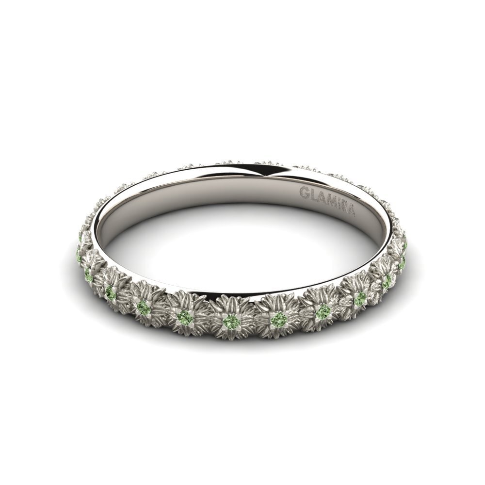 Diamante Verde Anillo Ivelisse