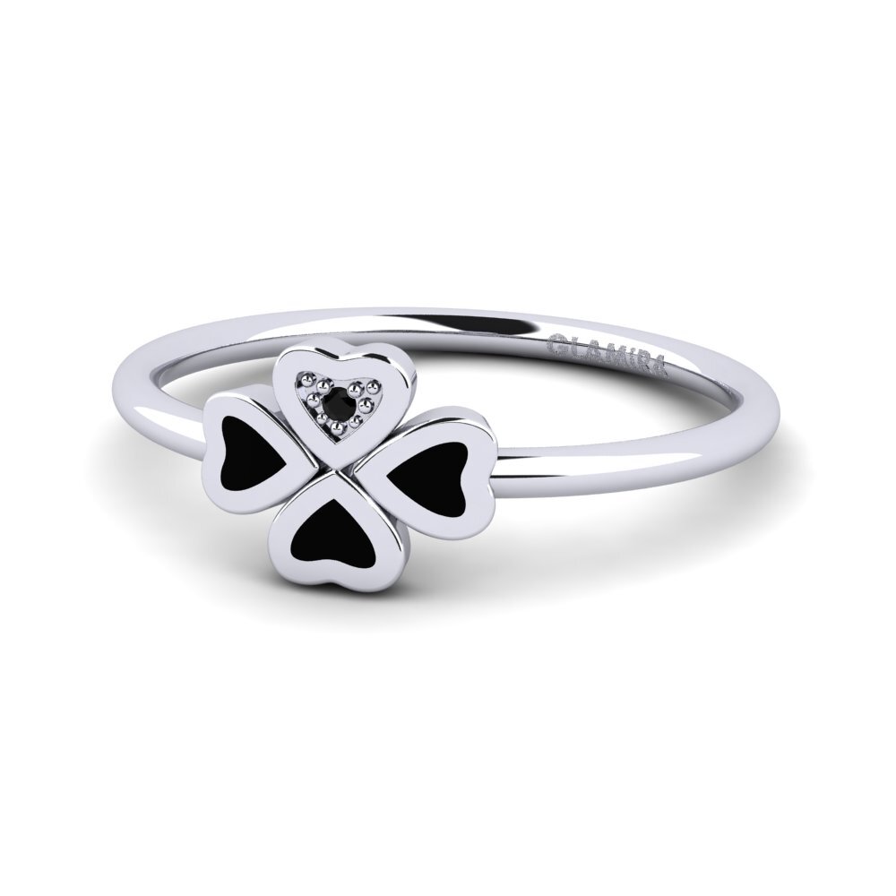 Black Sapphire Ring Oralia