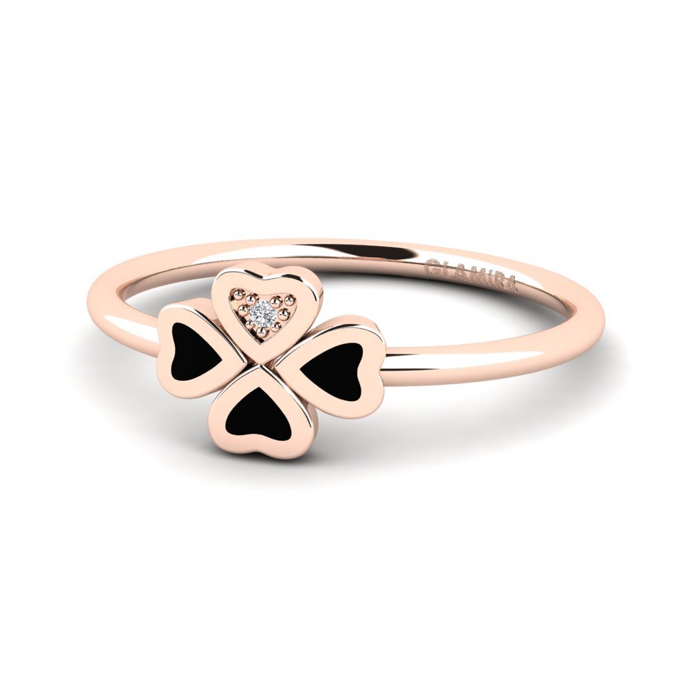 Rotgold 585 Ring Oralia