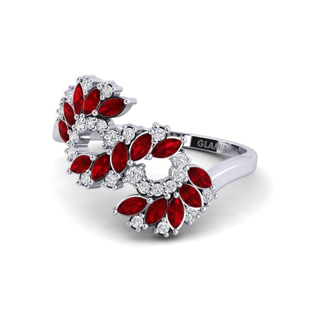 Circonita Roja Anillo Orbis