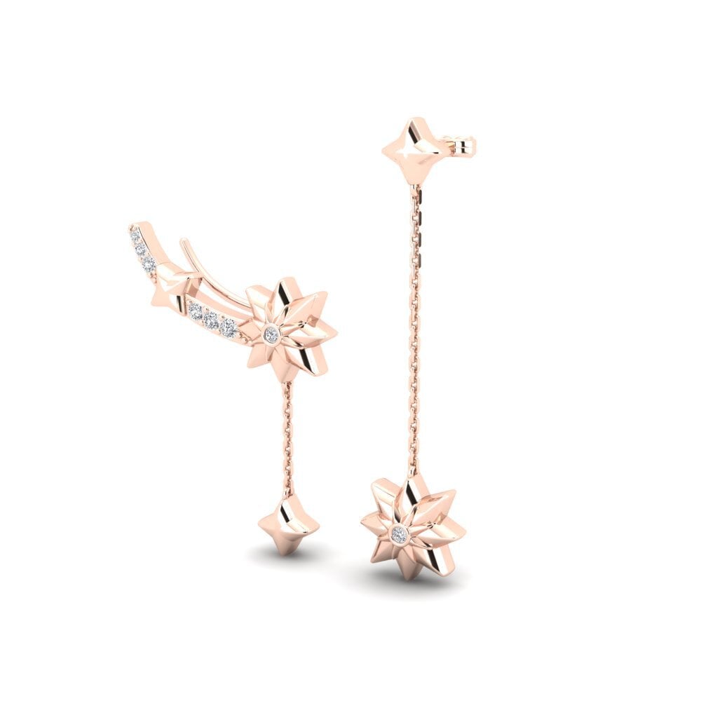 Diamond Women's Earring Orbit - SET