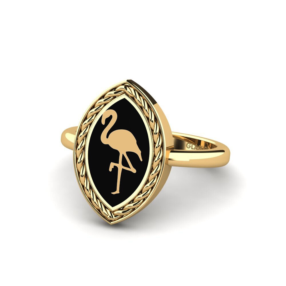 14ct Yellow Gold Ring Orousloth