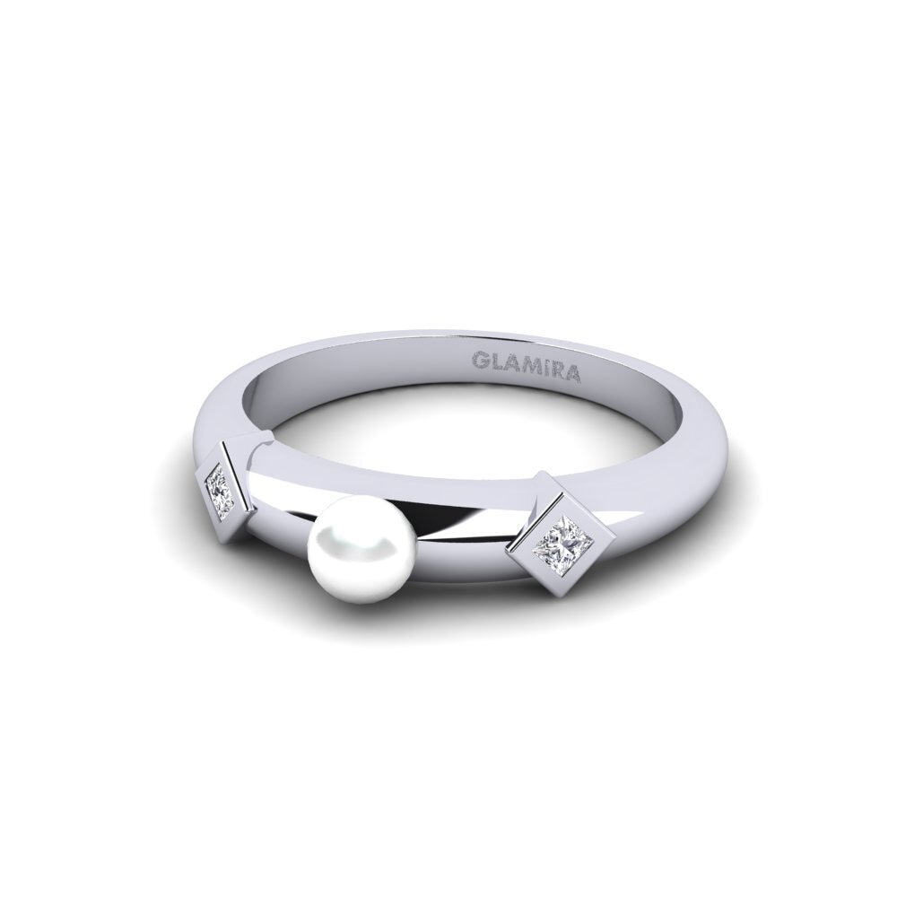 14k White Gold Ring Osachepera
