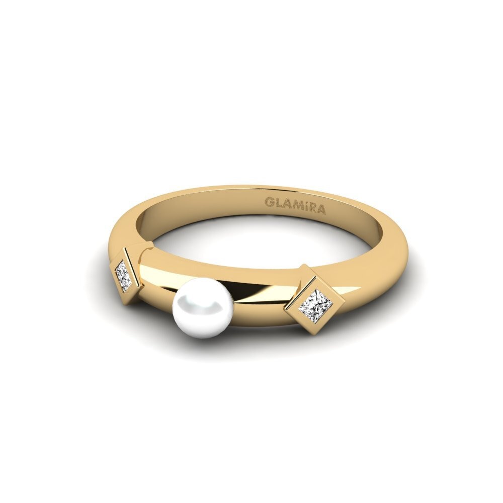Princess Moissanite Ring Osachepera