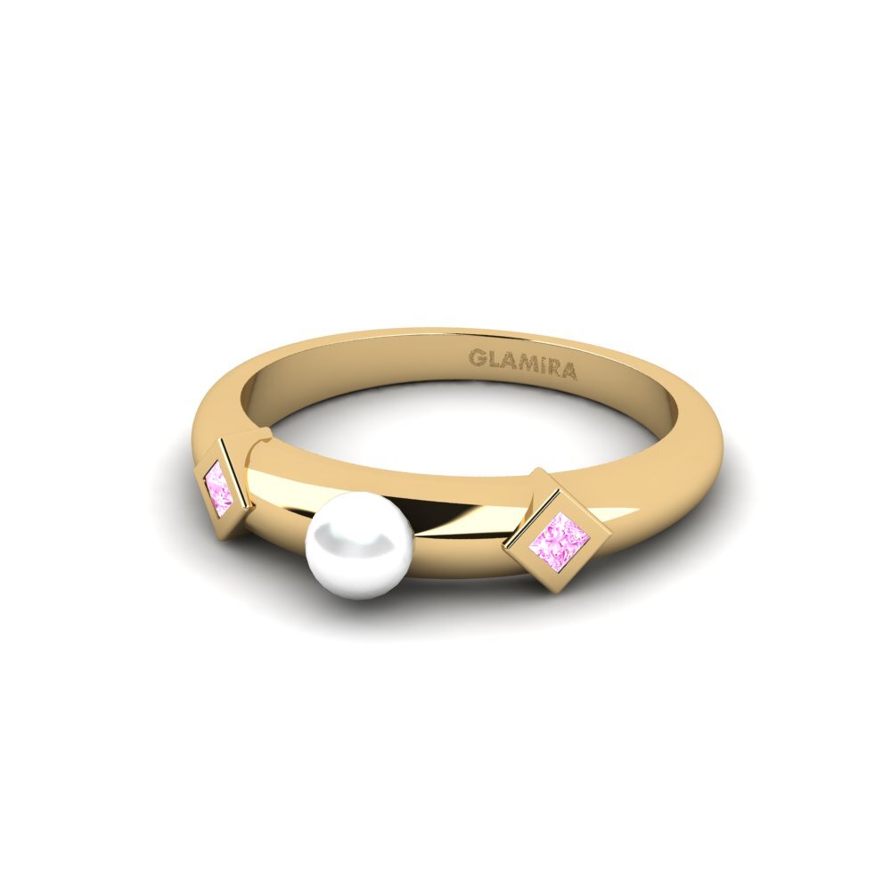 Zafiro Rosado Anillo Osachepera