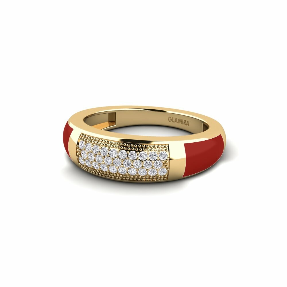 Diamant De Synthèse Bague Osceu