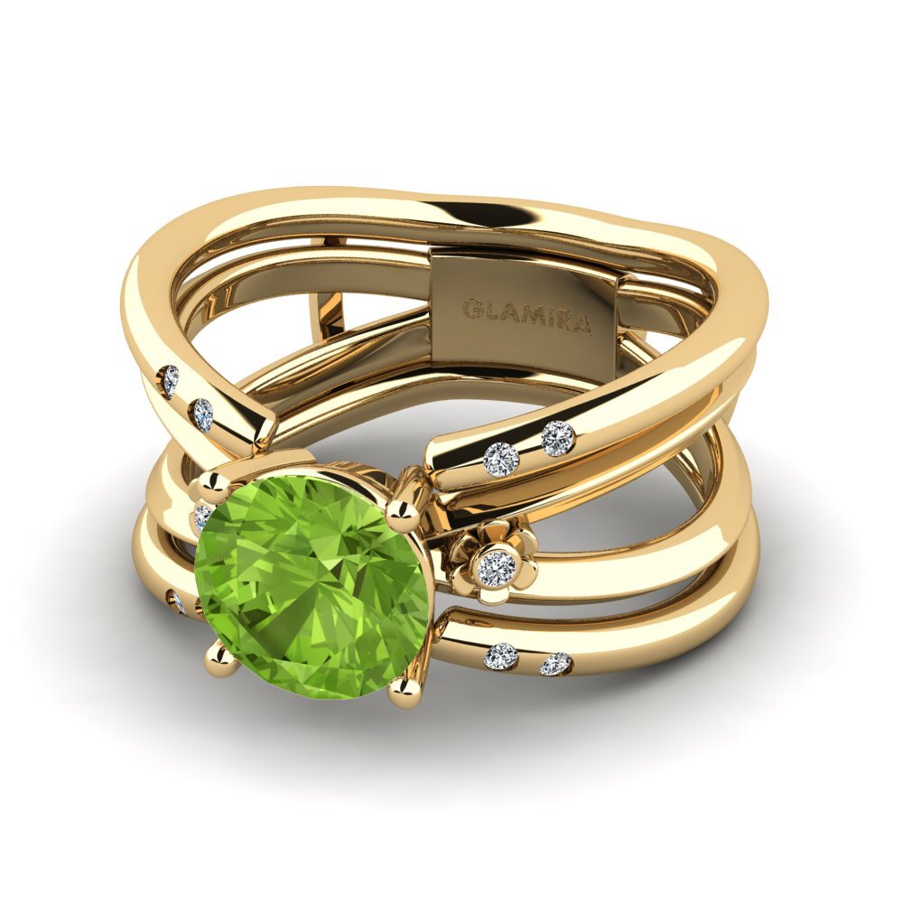 Peridot Ring Otenden SET