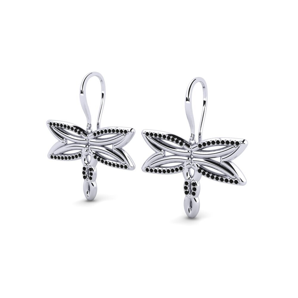 Black Sapphire Earring Outspied
