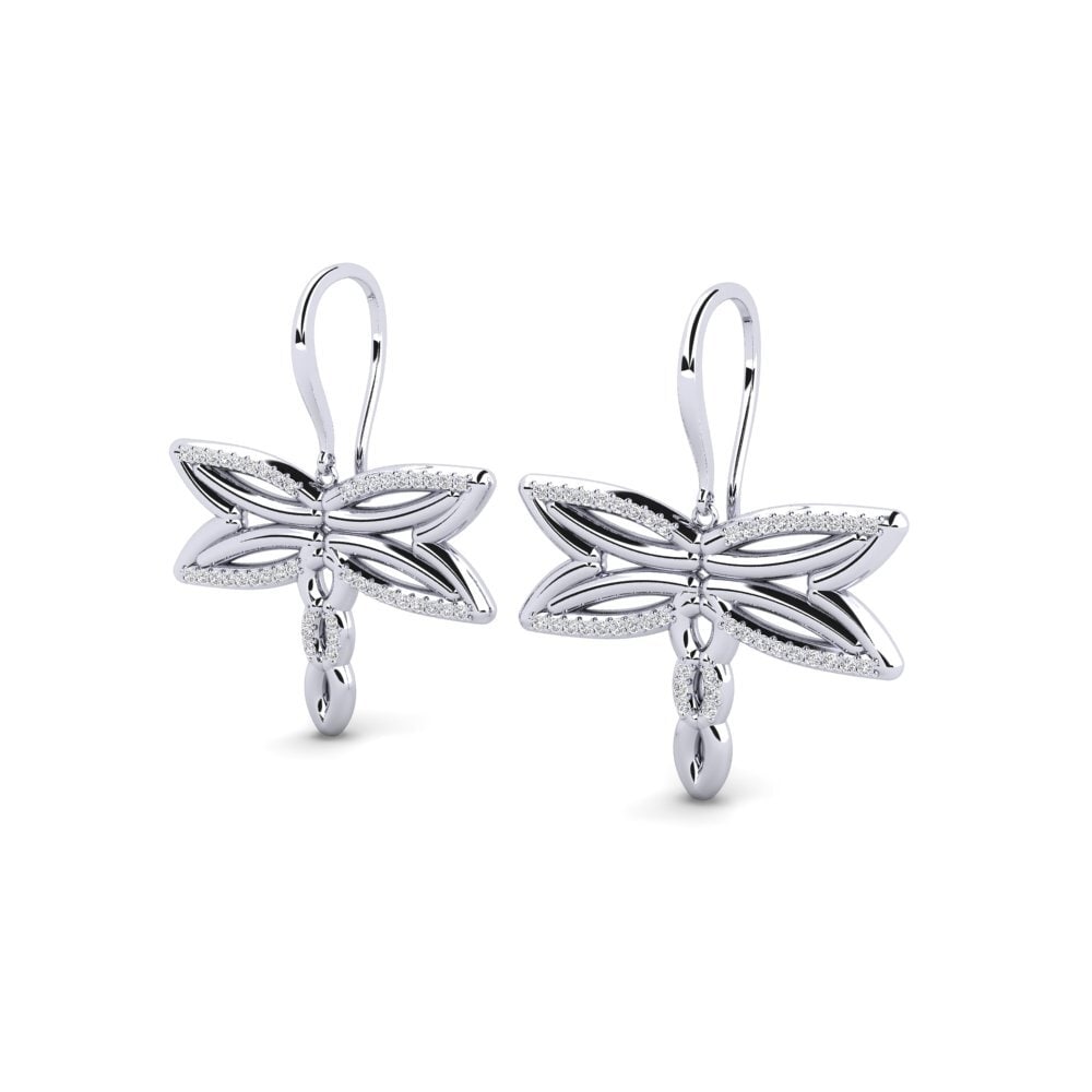 Diamante cultivado en laboratorio Pendiente de mujer Outspied