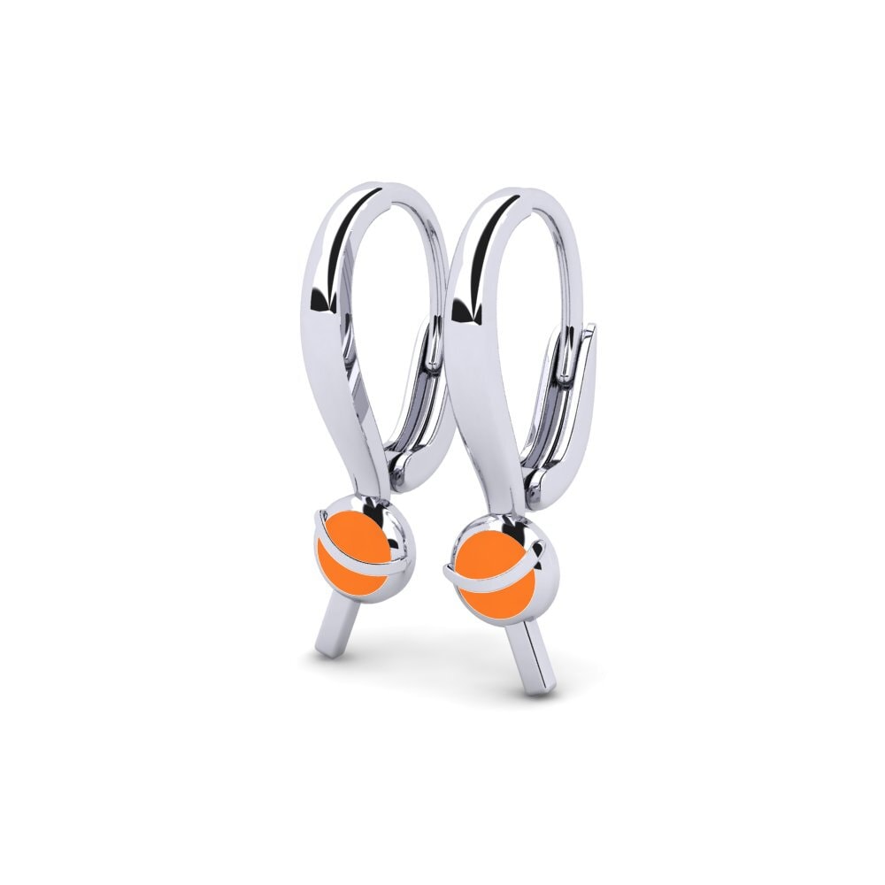 18k White Gold Kid's Earring Overraskelse
