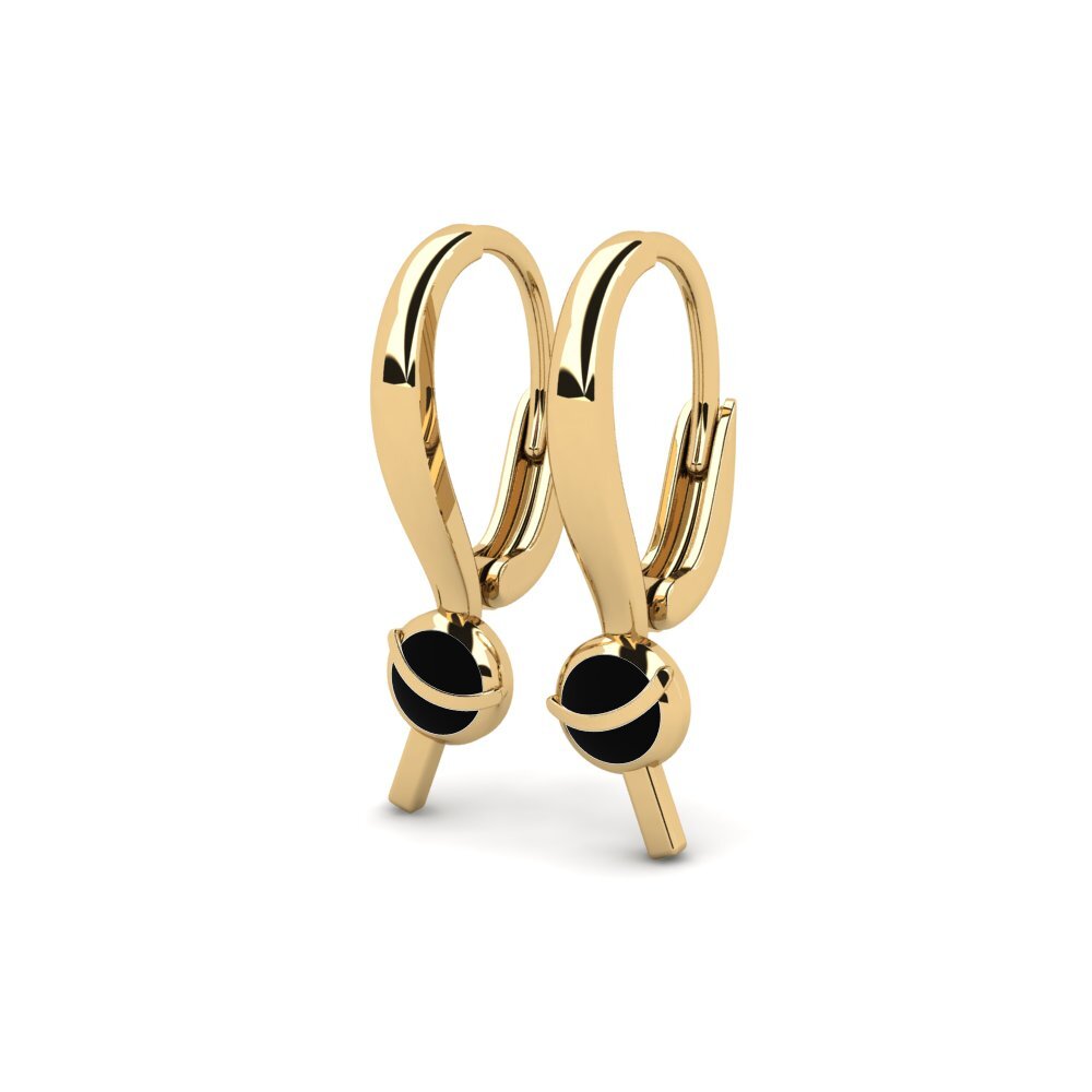 14k Oro Amarillo Pendiente para Niño Overraskelse