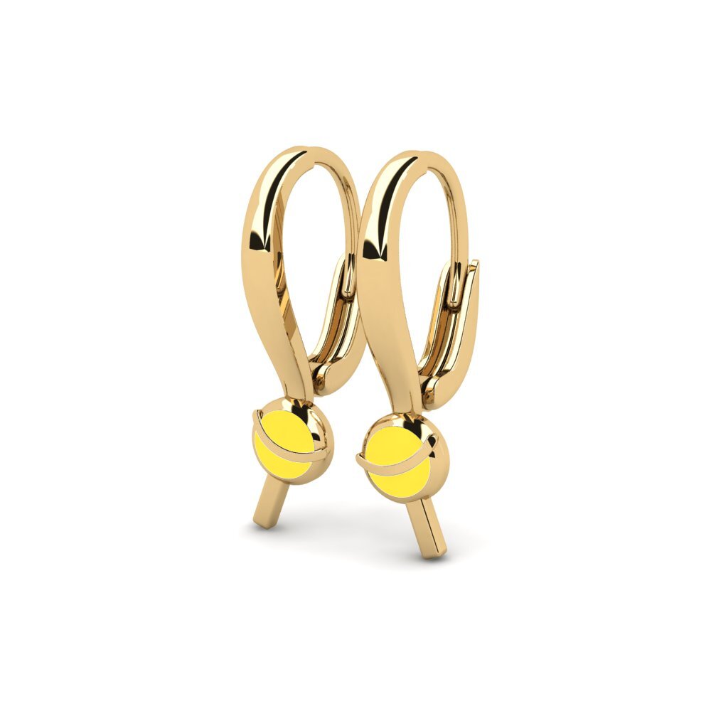 9ct Yellow Gold Kid's Earring Overraskelse