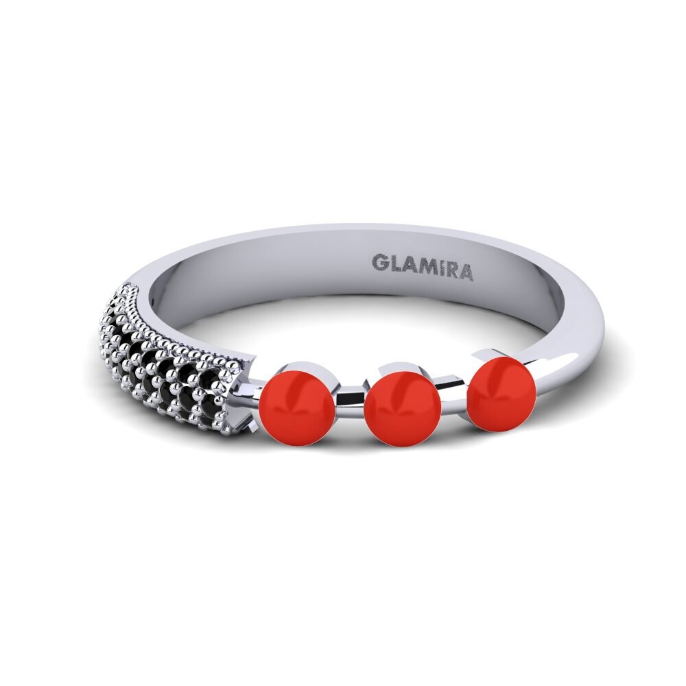 Zafiro negro Anillo Overskyet