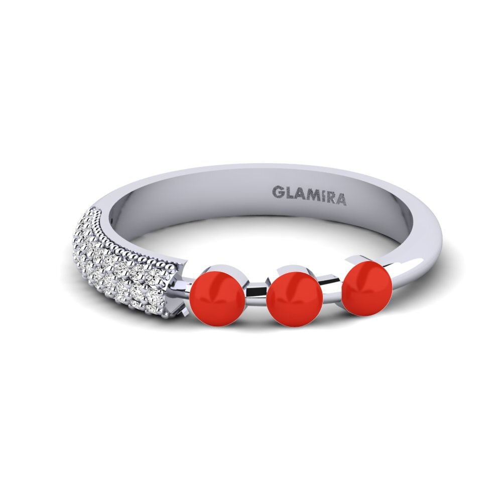 Moissanit Ring Overskyet