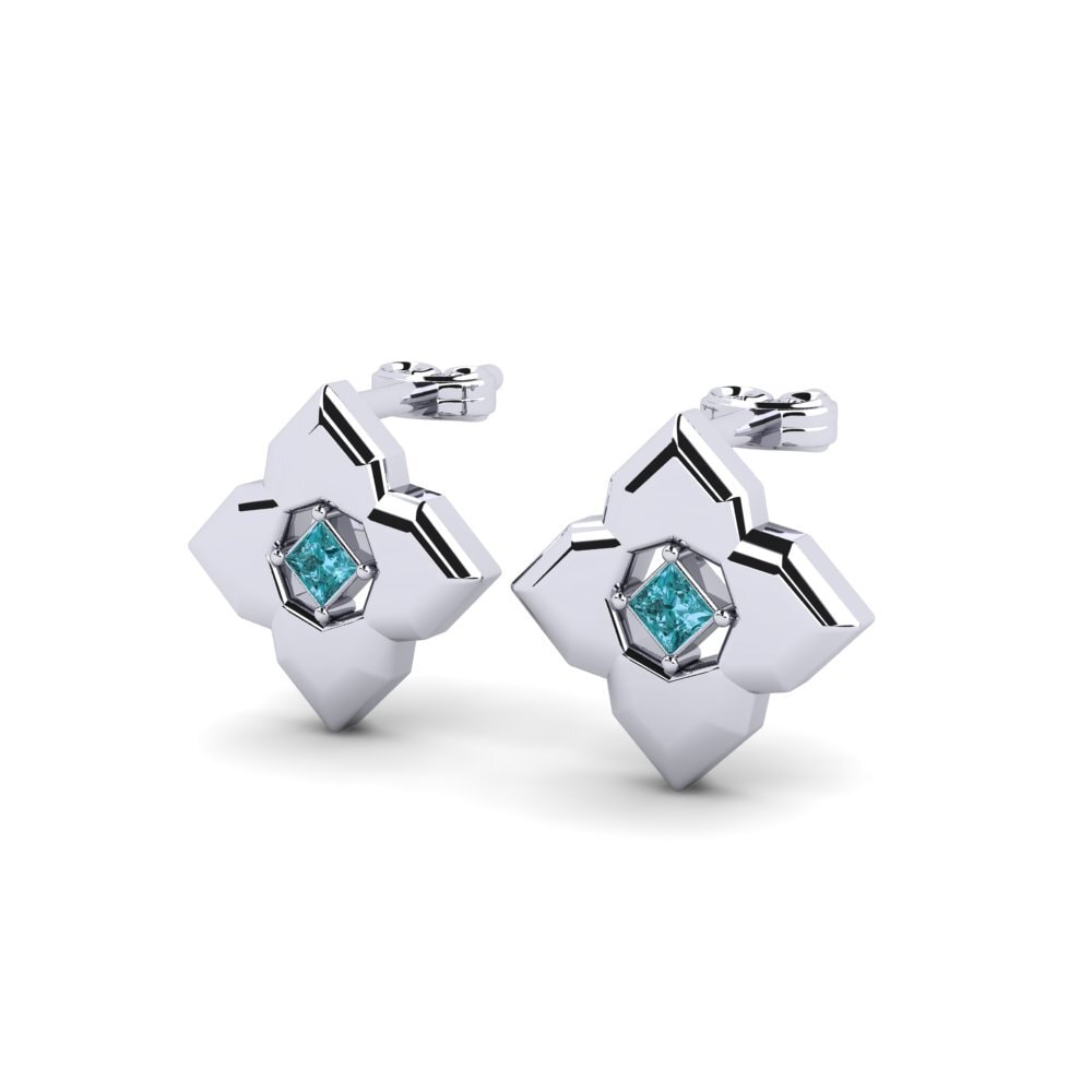 Blue Diamond Women's Earring Oweny