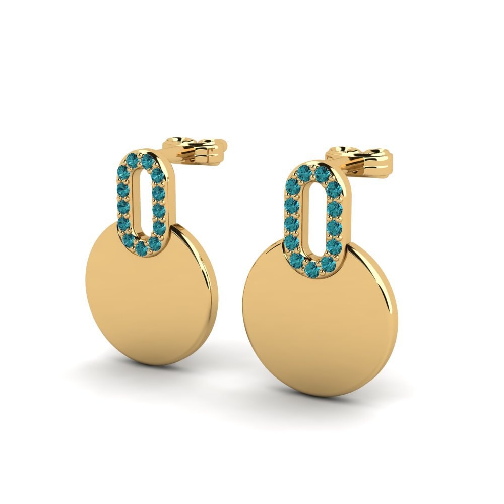 Blue Diamond Women's Earring Paddy