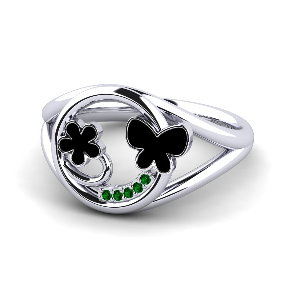 Green Zirconia Ring Padma