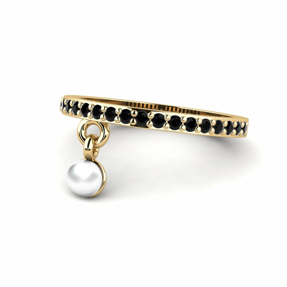 Diamante Negro Anillo Paghaluin