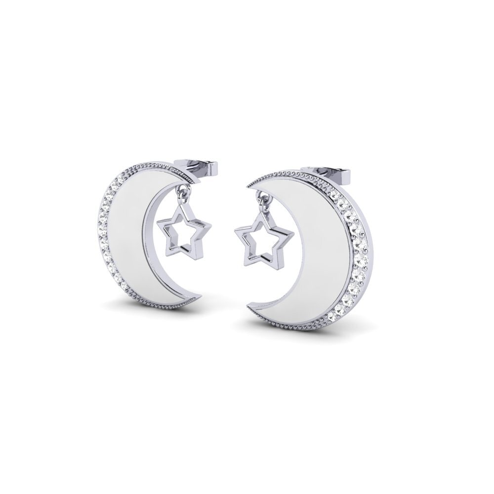 White sapphire Women's Earring Pagina