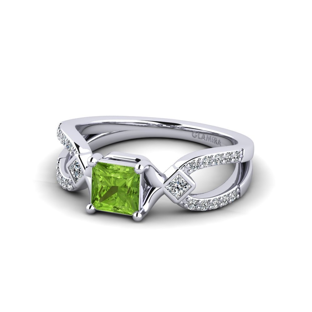 Peridot Women's Ring Paguodea