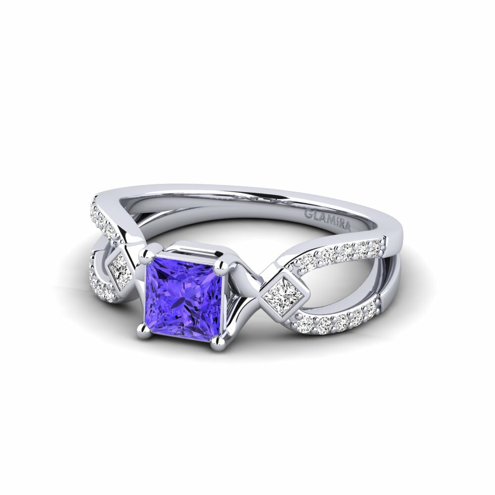 Tanzanita Anillo de Mujer Paguodea