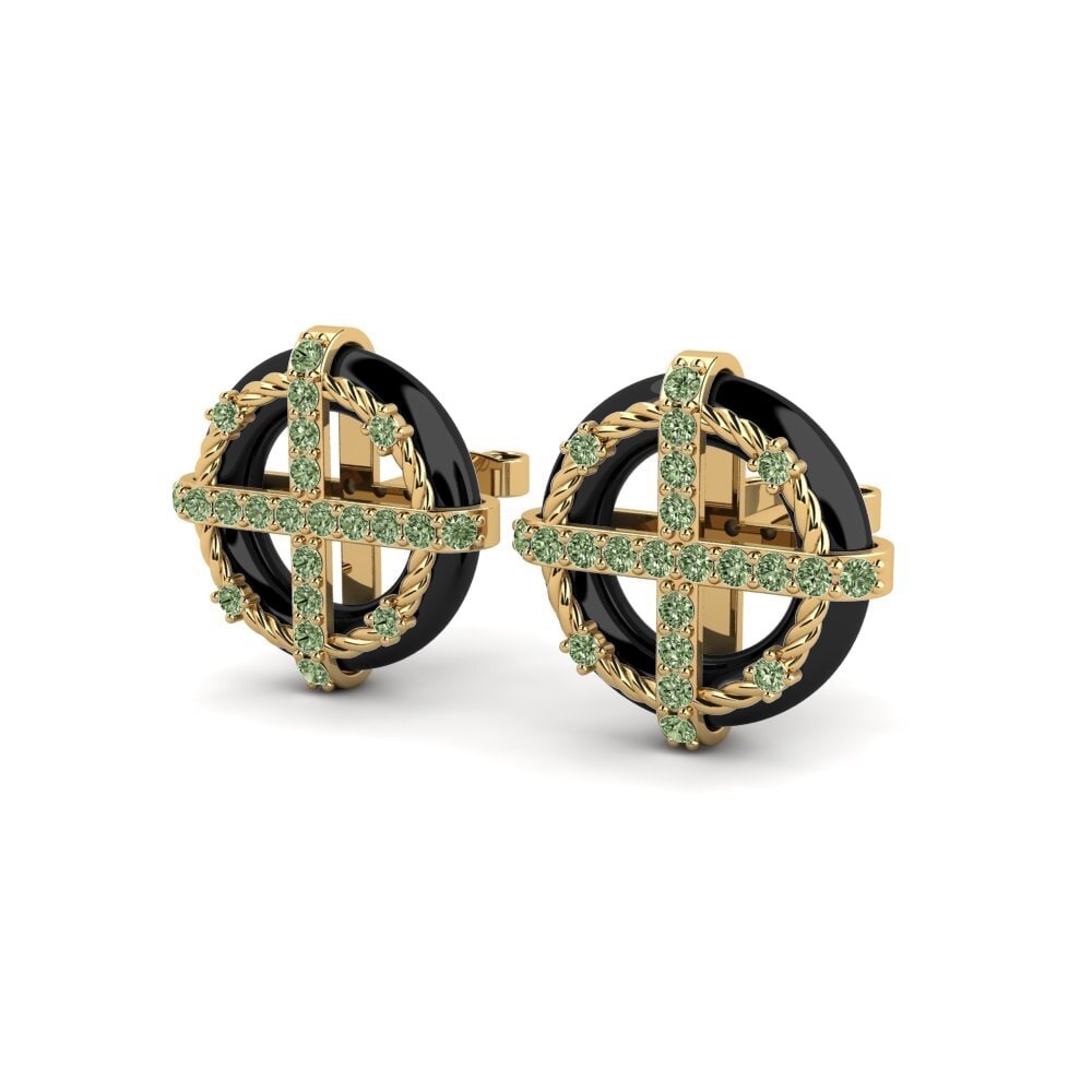 Diamante Verde Pendiente de mujer Palacios