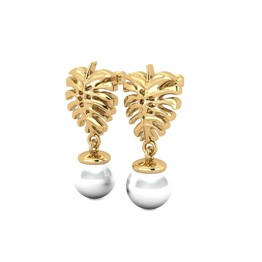 14ct Yellow Gold Women's Earring Palai