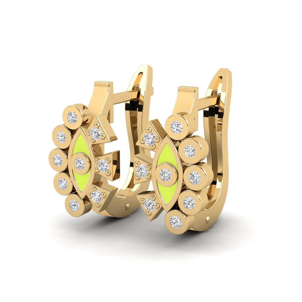 Diamante Pendiente de mujer Palenque