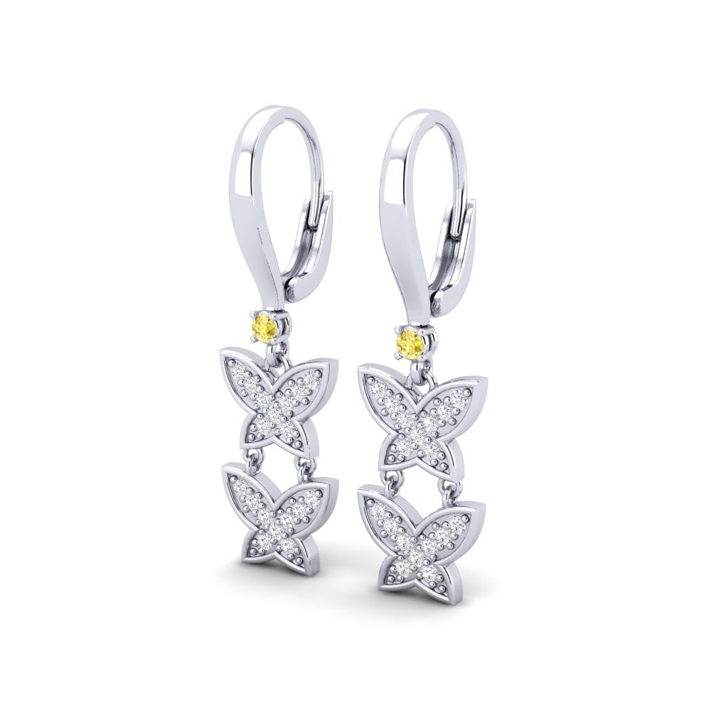 Yellow Sapphire Earring Palla