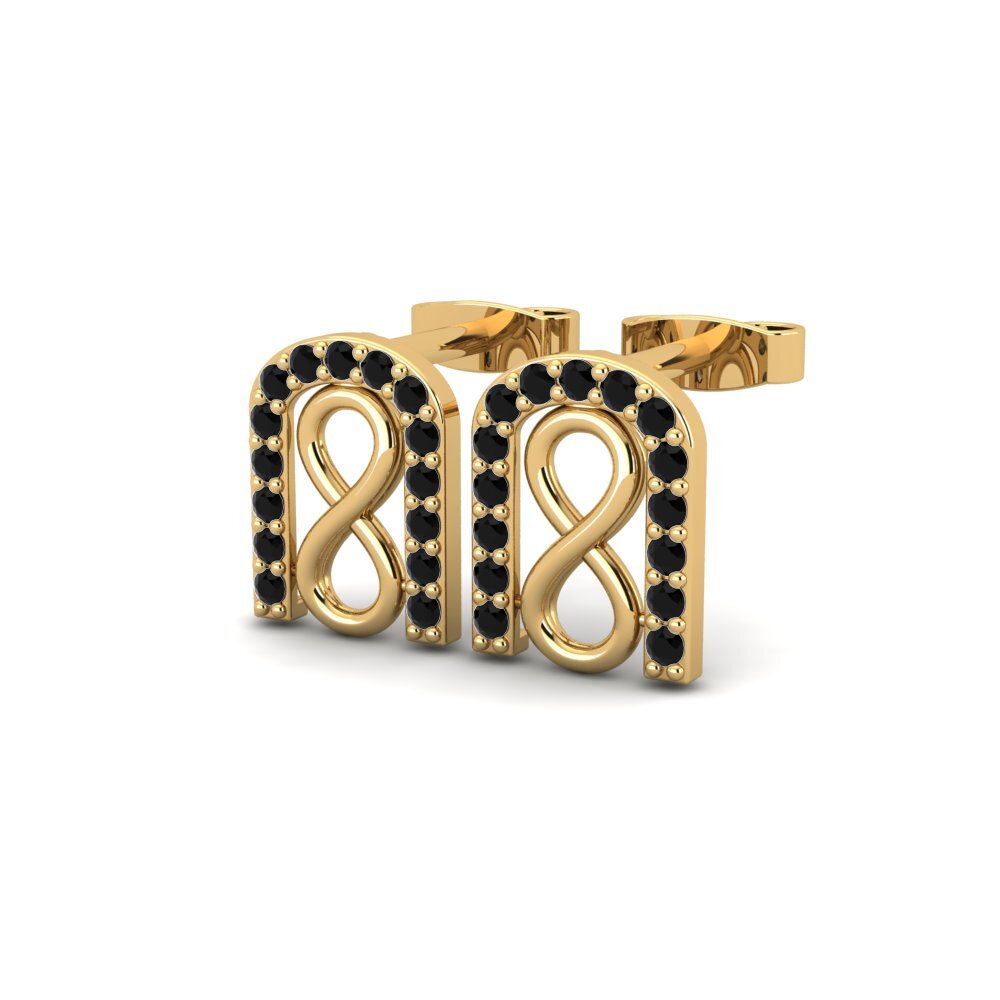 Black Sapphire Women's Earring Palossand