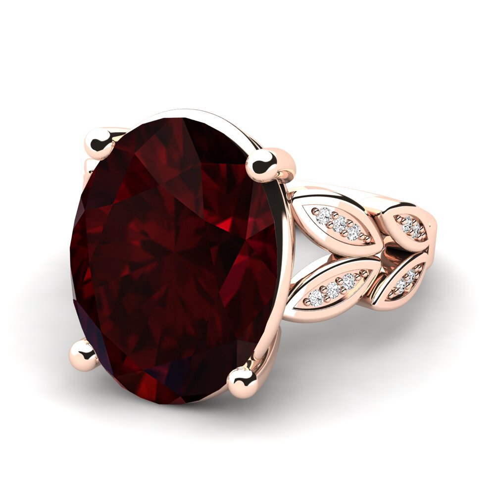 Garnet Ring Pamila
