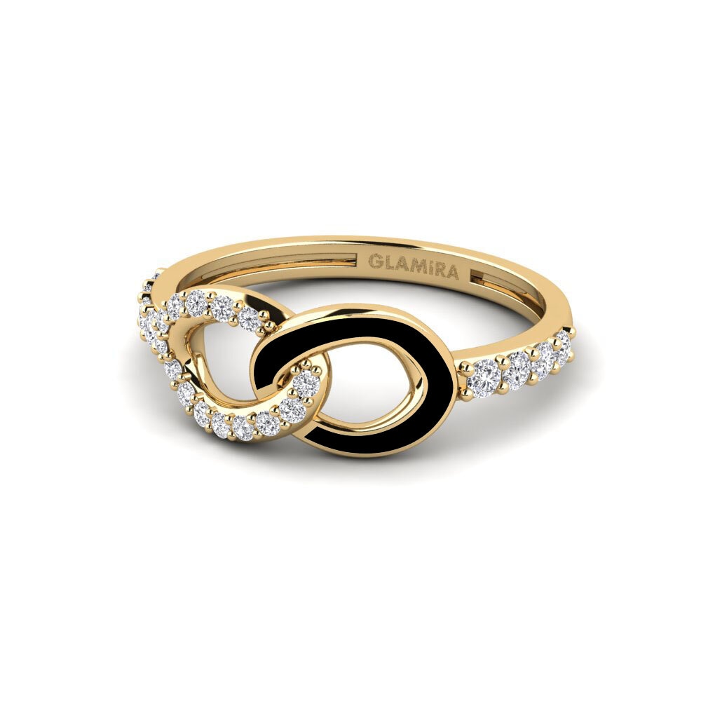 14ct Yellow Gold Stackable Ring Panaghiusa
