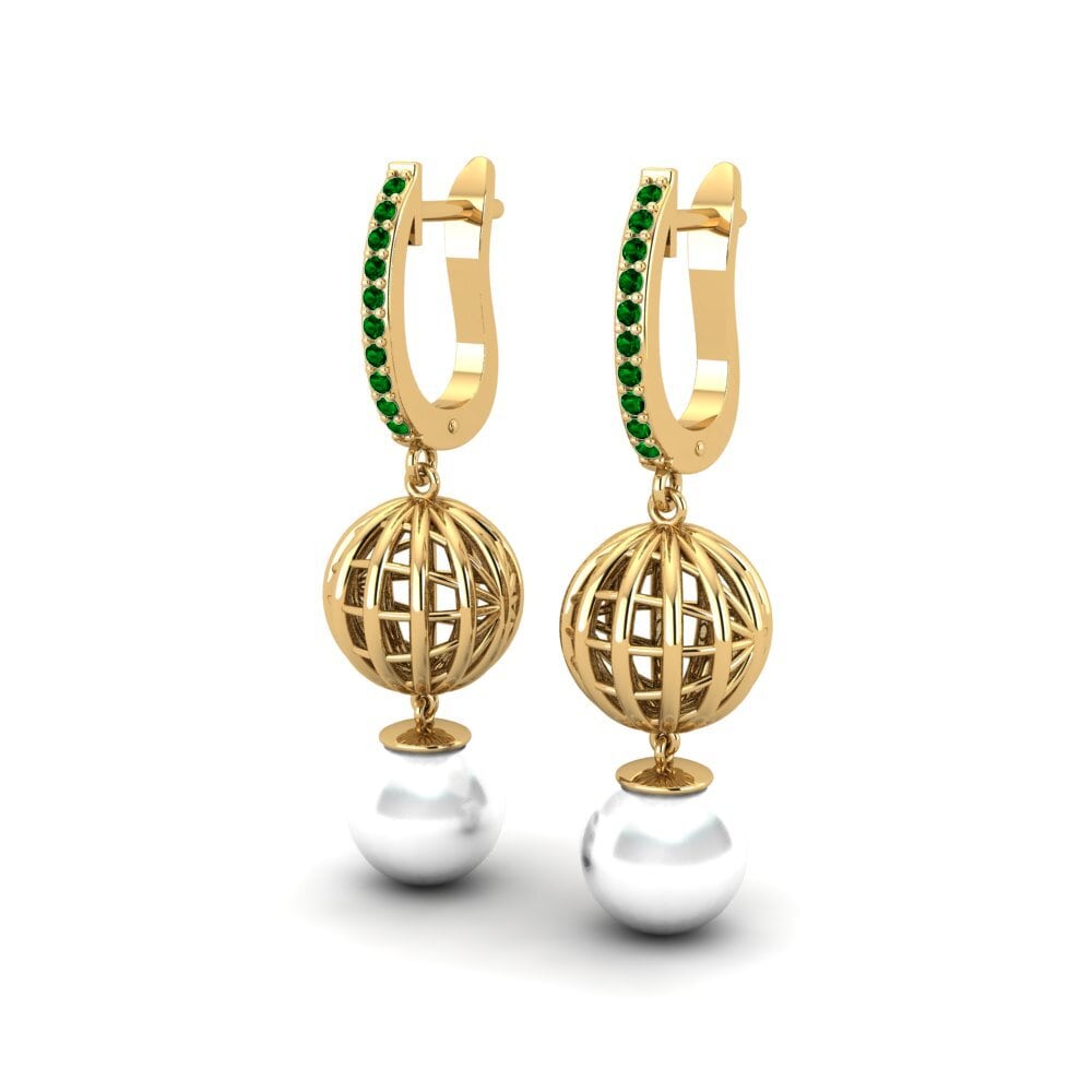 Green Zirconia Women's Earring Panilia