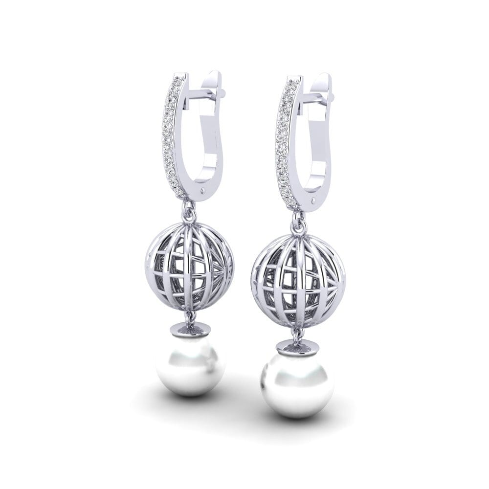 950 Palladium Dámský náušnice Panilia