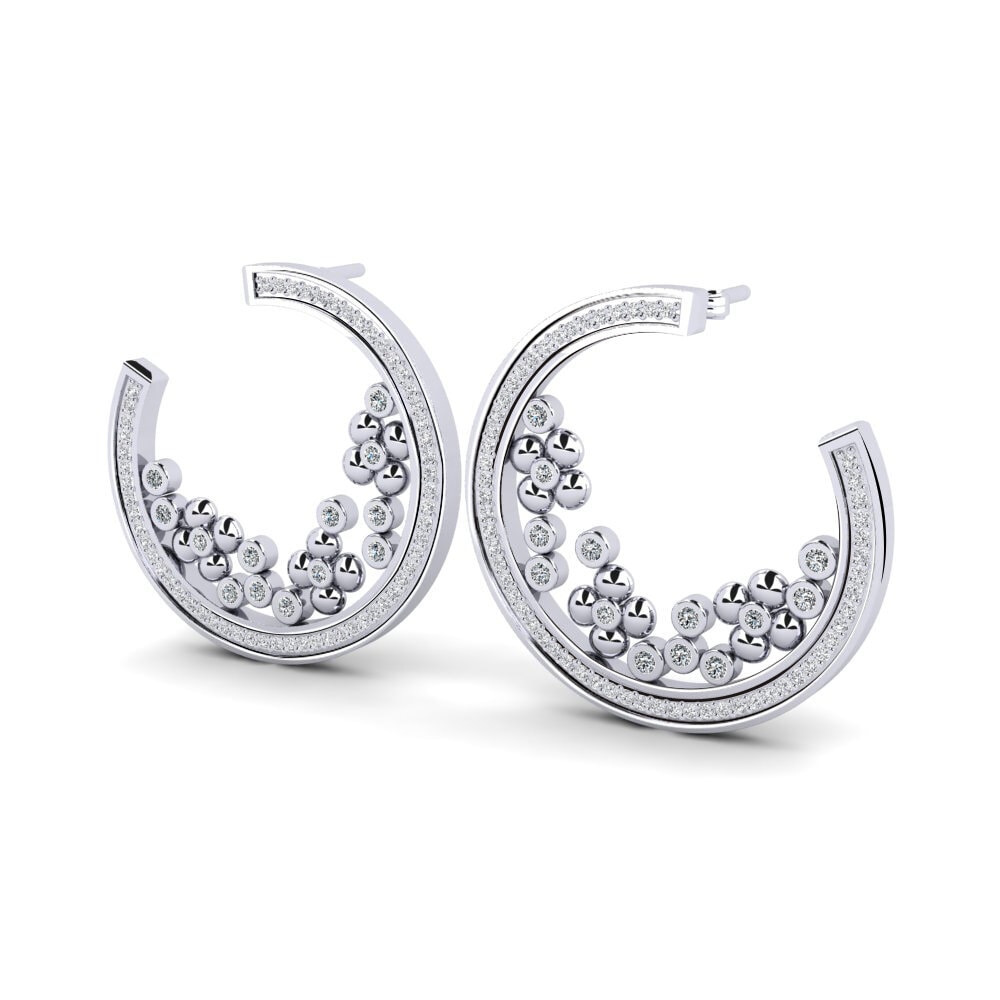 Đá Zirconia Bông tai nữ Paquita